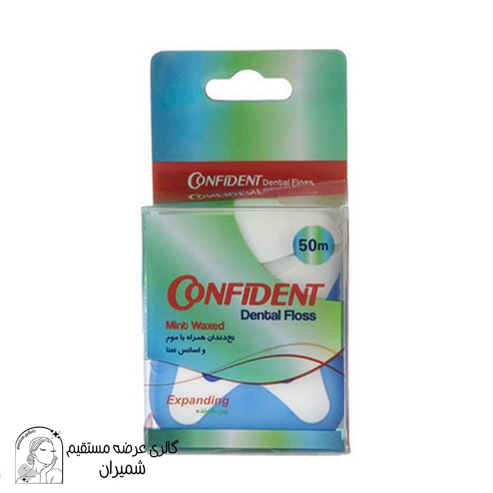 نخ دندان کانفیدنت (Confident) مدل Expanding طول 50 متر