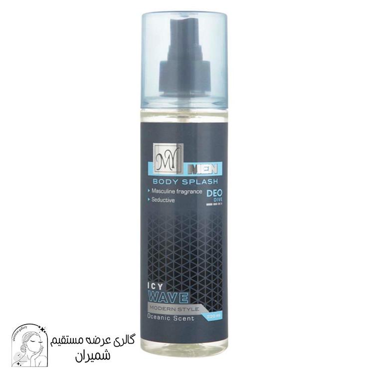 بادی اسپلش مردانه مای (My) مدل Icy Wave حجم ۲۲۰ میلی لیتر