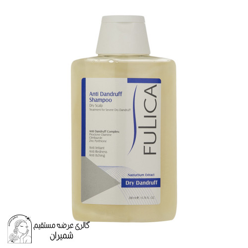 شامپو مو ضد شوره فولیکا مدل Dry Dandruff حجم 200 میلی لیتر