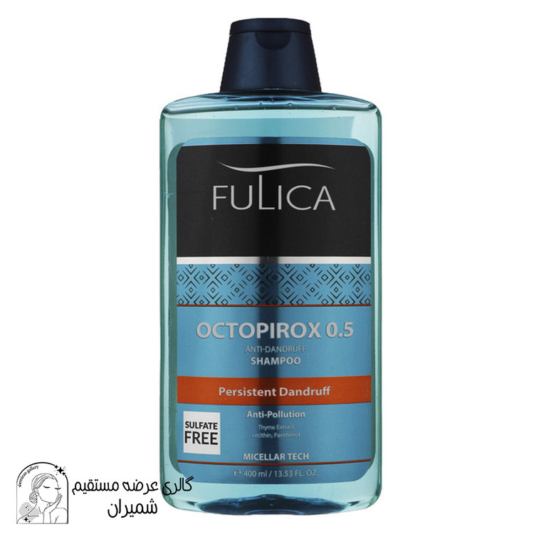 شامپو مو فولیکا مدل Octopirox مخصوص ضد شوره حجم 400 میلی لیتر