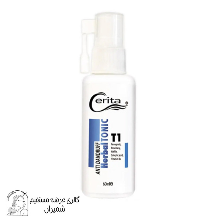 هیرتونیک گیاهی T1 سریتا (Cerita) مدل Herbal حجم 60 میلیلیتر